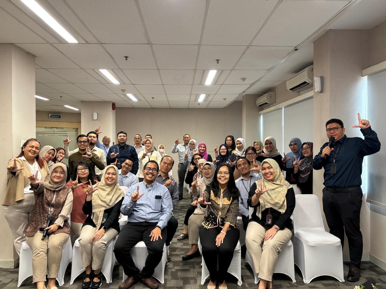 Sosialisasi Dana Pensiun kepada Peserta Aktif di Retail Credit Center Group